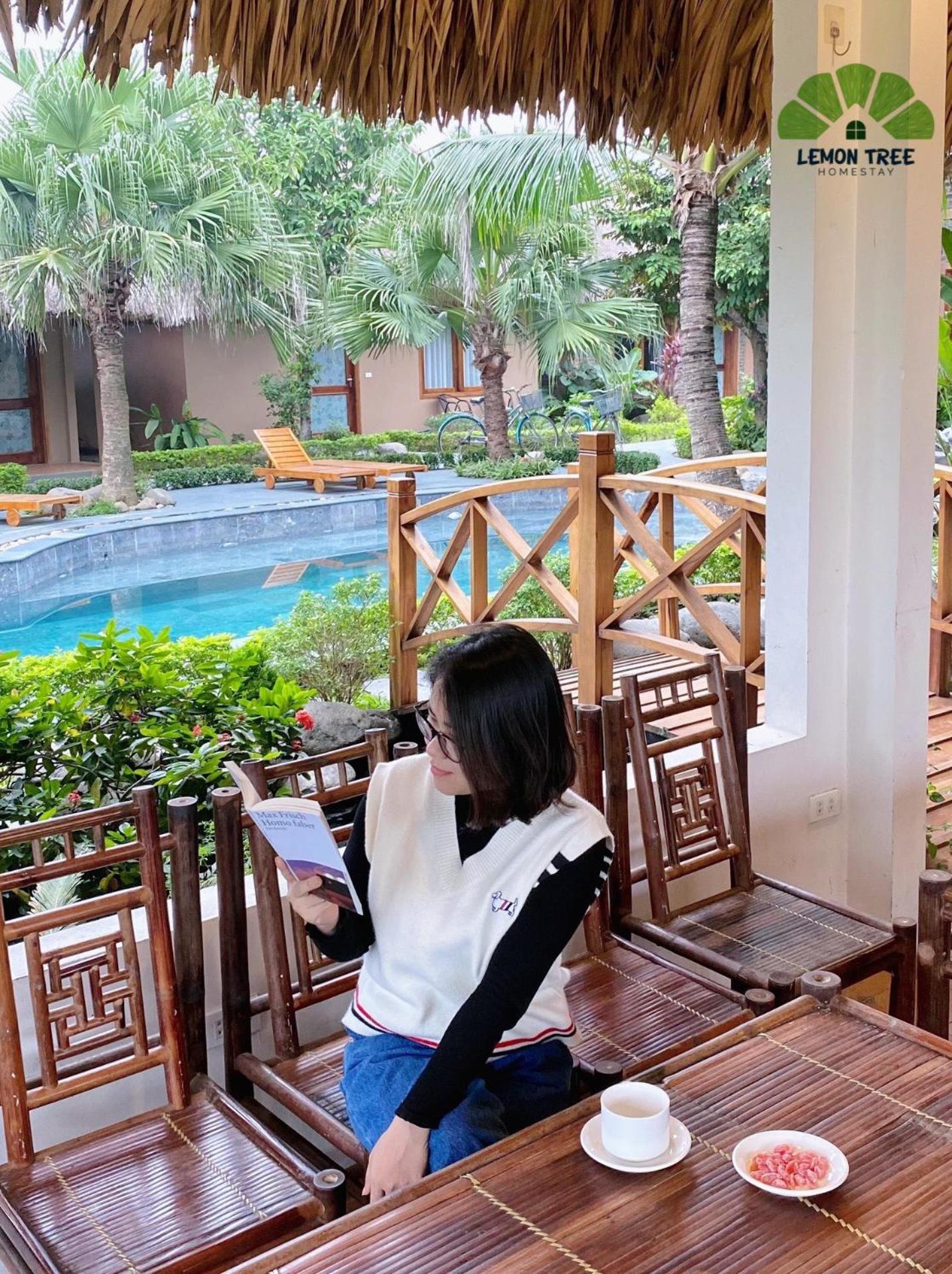 Lemon Tree Homestay Tam Coc นิญบิ่ญ ภายนอก รูปภาพ