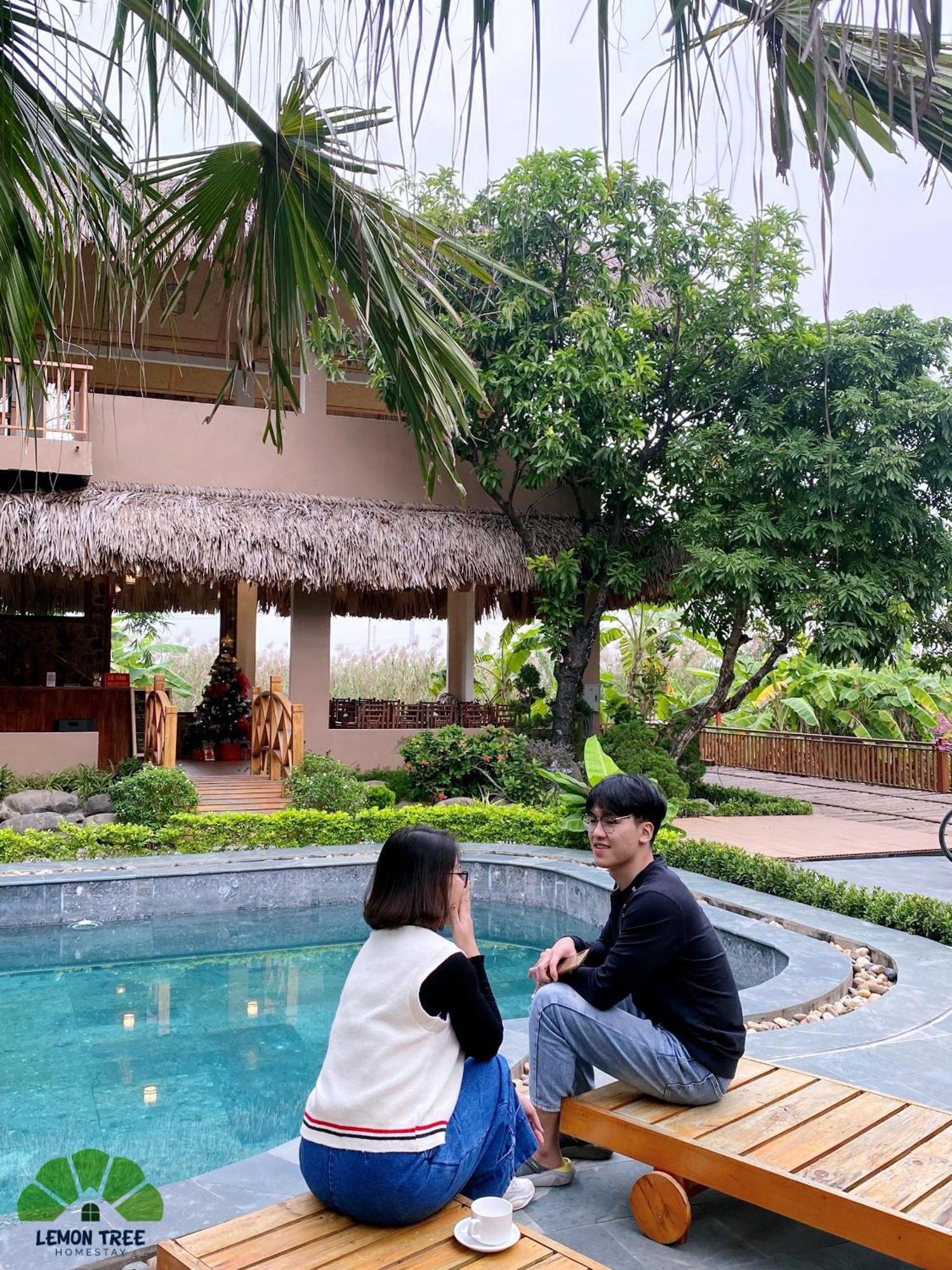 Lemon Tree Homestay Tam Coc นิญบิ่ญ ภายนอก รูปภาพ